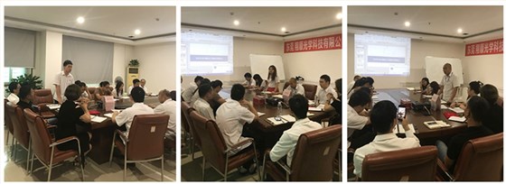 泽亚咨询之热烈祝贺翔顺光学调研报告陈述会议顺利召开