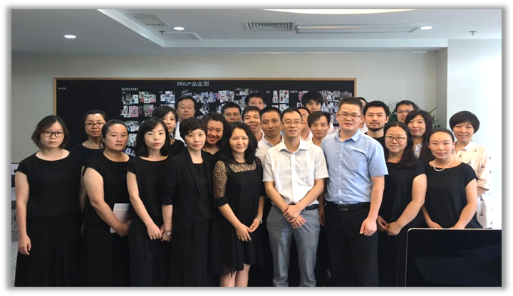 祝贺波司登集团旗下YN服装教练式咨询项目启动